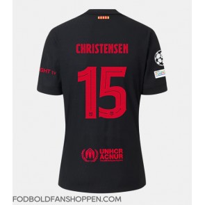 Barcelona Andreas Christensen #15 Udebanetrøje 2024-25 Kortærmet